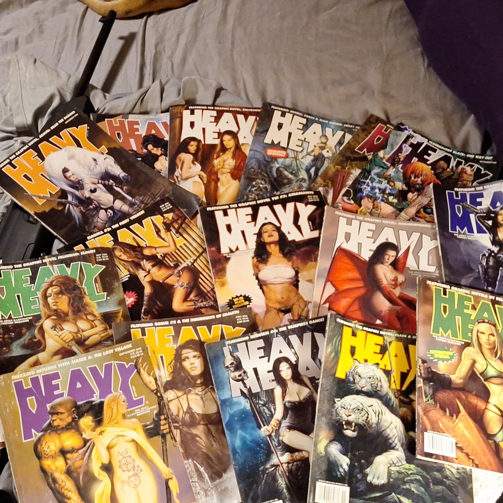 HEAVY METAL Comics been around since late 60s 20 for 100